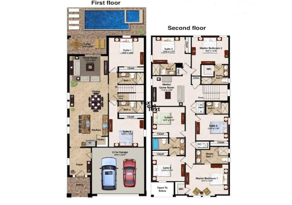 אורלנדו 7617-Luxury Villa Wpool & Hot Tub מראה חיצוני תמונה